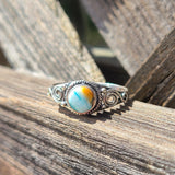 Spiny Oyster Turquoise - Arizona 925 Ring