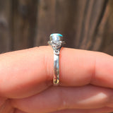 Spiny Oyster Turquoise - Arizona 925 Ring
