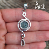 Star Galaxy Jasper & Herkimer Diamond 925 Pendant