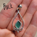 Malachite Eye - Congo 925 Pendant