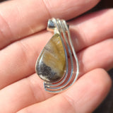 Australian Prehnite 925 Pendant