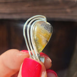 Australian Prehnite 925 Pendant