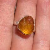 Rough Baltic Amber - Poland 925 Ring