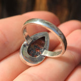 Fireworks Obsidian 925 Ring