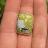 Lizardite 925 Ring