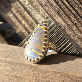 Iron Tiger Eye 925 Ring