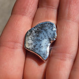 Merlinite Dendritic Opal Slice - Turkey 925 Ring