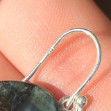 Blue Tiger Eye 925 Earrings