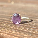 Faceted Amethyst - Africa 925 Ring