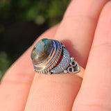 Larsonite Jasper 925 Ring