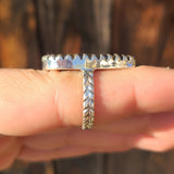 Iron Tiger Eye 925 Ring