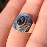 Natural Pietersite - Namibia 925 Ring