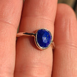 Faceted Lapis Lazuli - Afghanistan 925 Ring