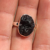 Natural Tektite 925 Ring