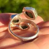 Multi Tourmaline 925 Ring