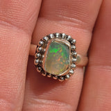 Ethiopian Opal 925 Ring