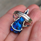 Rainbow Aura Kyanite 925 Ring