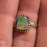 Ethiopian Opal 925 Ring