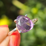 Faceted Amethyst - Africa 925 Ring