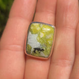 Lizardite 925 Ring