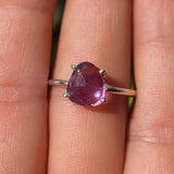 Faceted Amethyst - Africa 925 Ring