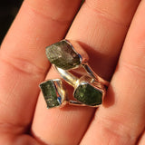 Multi Tourmaline 925 Ring