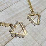 Artemis Goddess Wire Wrapped Moonstone Face Chain
