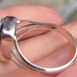 Russian Seraphinite 925 Ring