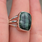 Russian Seraphinite 925 Ring
