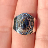 Natural Pietersite - Namibia 925 Ring
