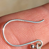 Natural Eclipse & Garnet 925 Earrings