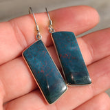 Bloodstone - India 925 Earrings