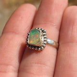 Ethiopian Opal 925 Ring