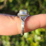 Larsonite Jasper 925 Ring