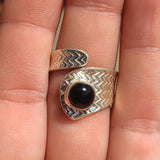 Black Onyx - Brazil 925 Ring