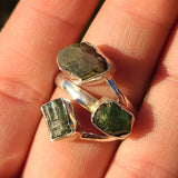 Multi Tourmaline 925 Ring