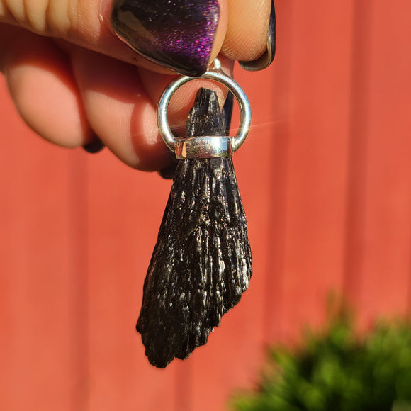 Black Kyanite 925 Pendant