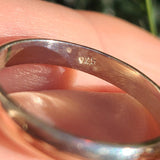 Blue Lace Agate - South Africa 925 Ring