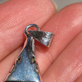 Copper Azurite & Peridot 925 Pendant
