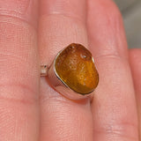 Rough Baltic Amber - Poland 925 Ring