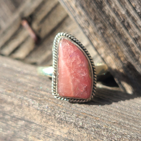 Rhodochrosite - Argentina 925 Ring