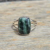 Russian Seraphinite 925 Ring