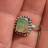 Ethiopian Opal 925 Ring