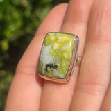 Lizardite 925 Ring