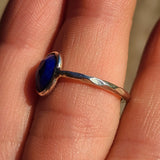 Faceted Lapis Lazuli - Afghanistan 925 Ring