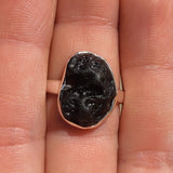 Natural Tektite 925 Ring