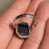 Natural Tektite 925 Ring