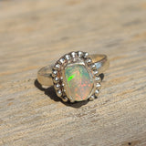 Ethiopian Opal 925 Ring