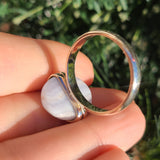 Blue Lace Agate - South Africa 925 Ring