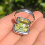 Lizardite 925 Ring